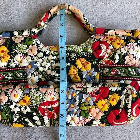 NWOT Vera Bradley PoppyFields Cotton Handled Clutch Bag